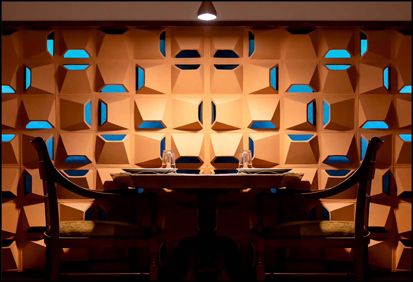 Camp Jali terracotta application
