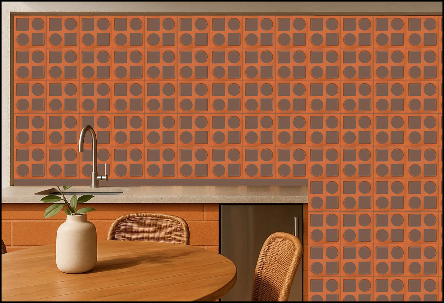 Cubiq Jali terracotta application