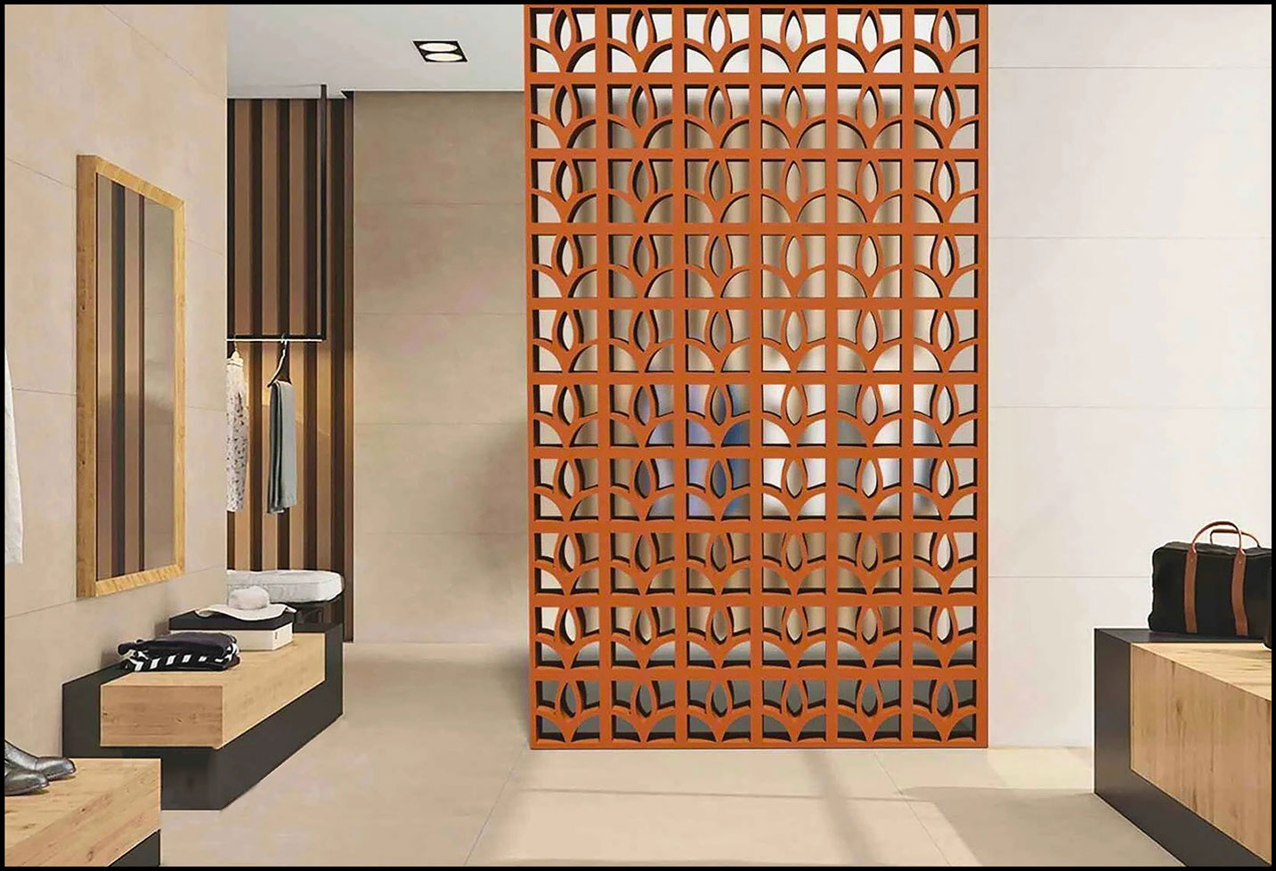 Lily Jali installed in architecture