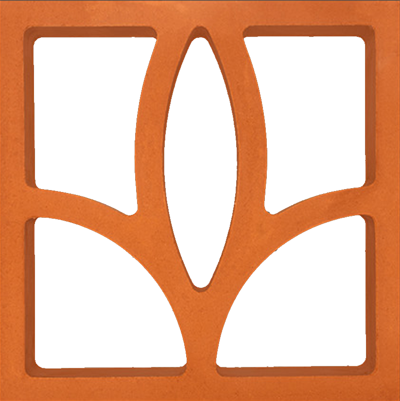 Lily Jali terracotta unit