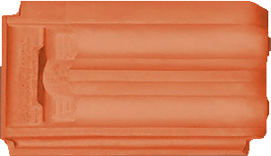 Mini Roofing Tiles terracotta unit