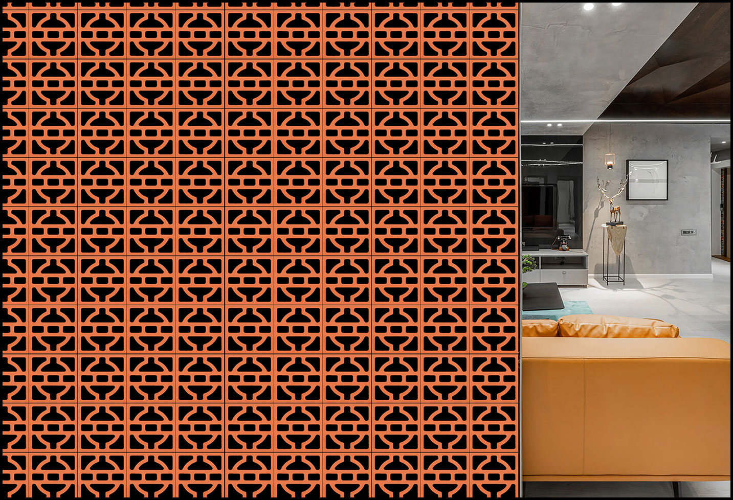 Petal Jali installed in architecture