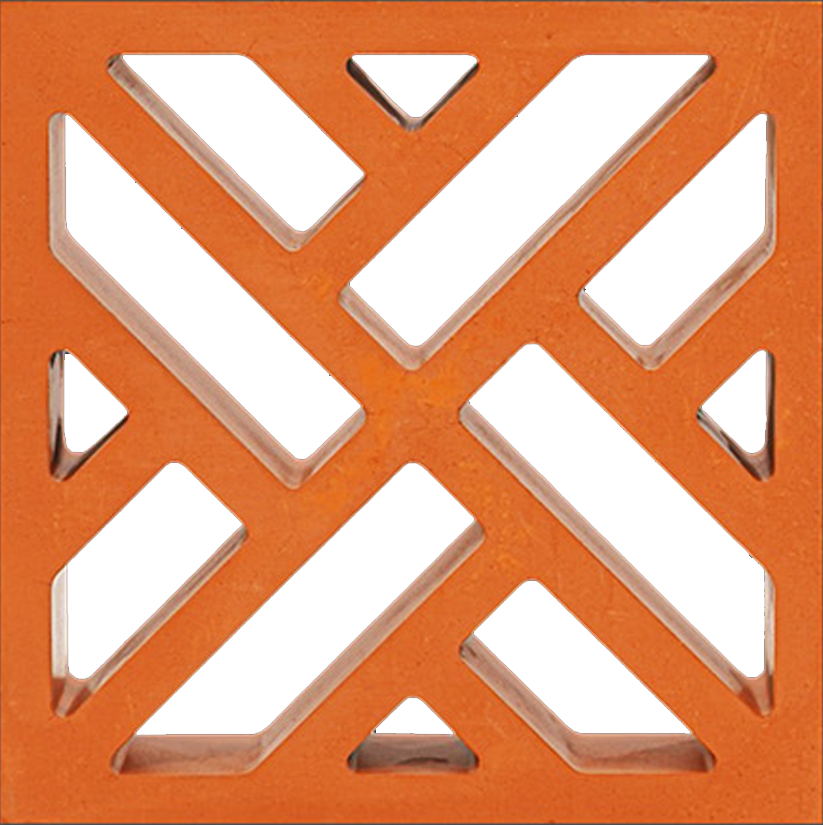 Zibrz 2 Jali terracotta unit